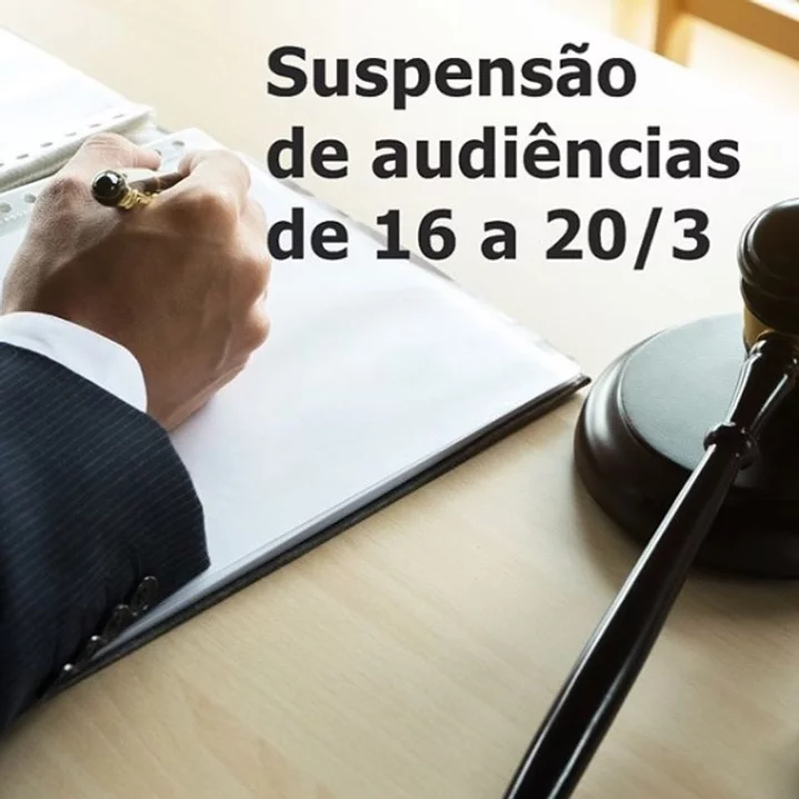 TRT/RJ Suspende audiências na primeira instância até 20 de março de 2020