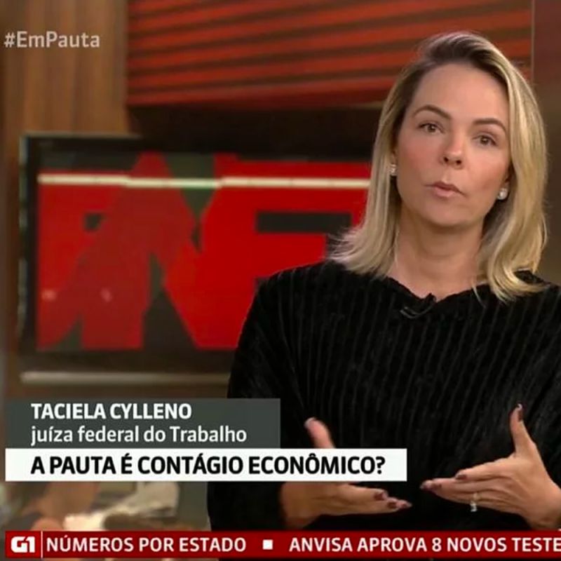 DIRETORA DA AJUTRA FALA NA GLOBONEWS SOBRE OS TRABALHADORES E QUARENTENA