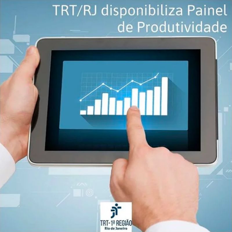 TRT/RJ DISPONIBILIZA PAINEL DE PRODUTIVIDADE