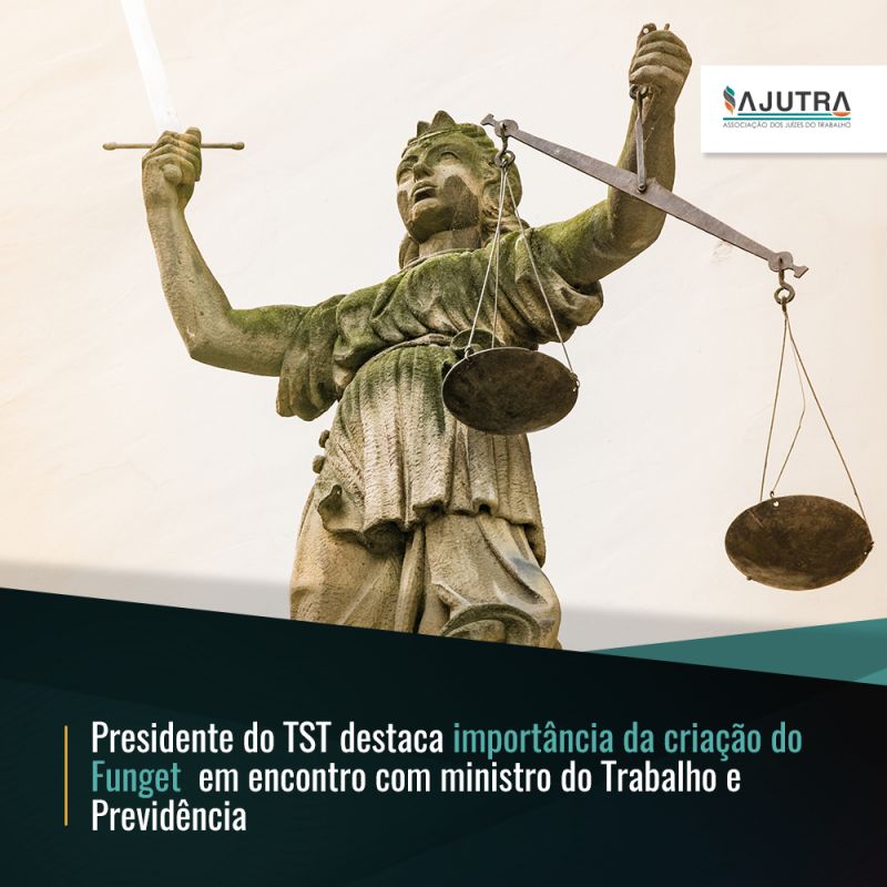 Presidente do TST destaca importância da criação do Funget em encontro com ministro do Trabalho e Previdência