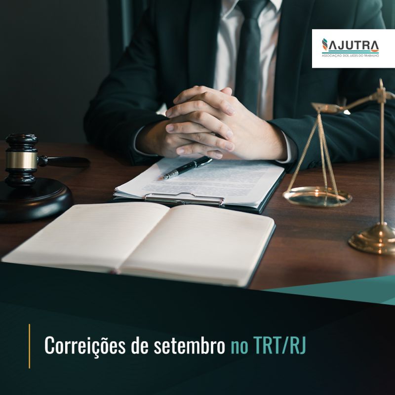 Correições de setembro no TRT/RJ