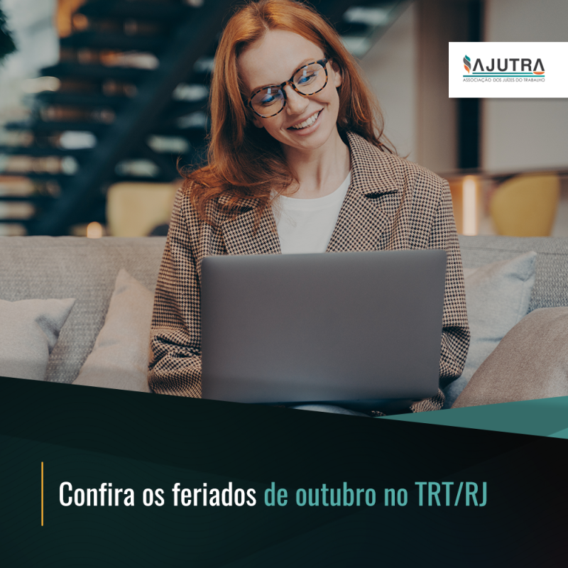 Confira os feriados de outubro no TRT/RJ