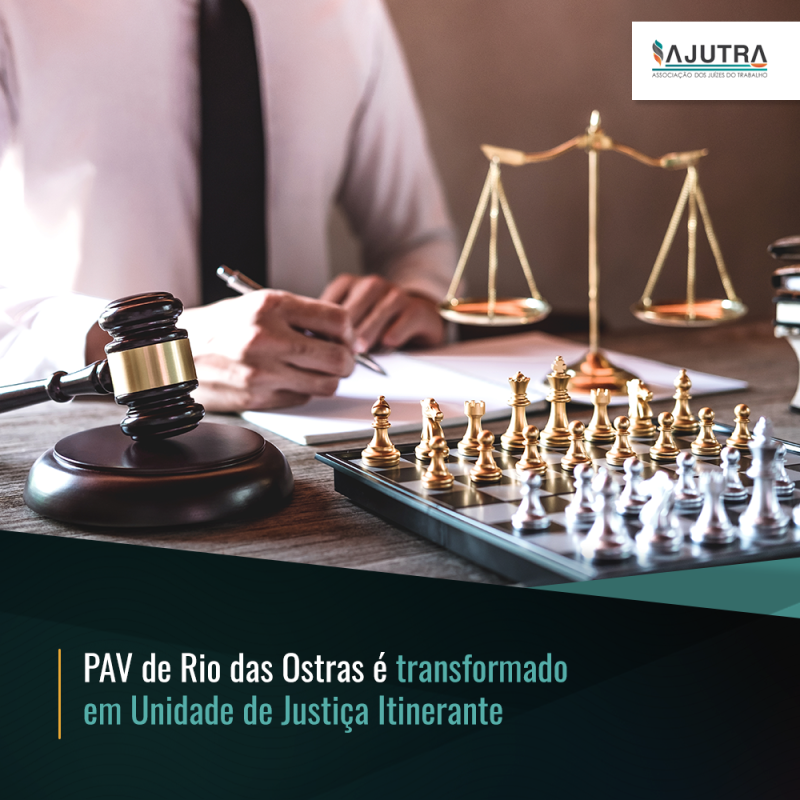 PAV de Rio das Ostras é transformado em Unidade de Justiça Itinerante
