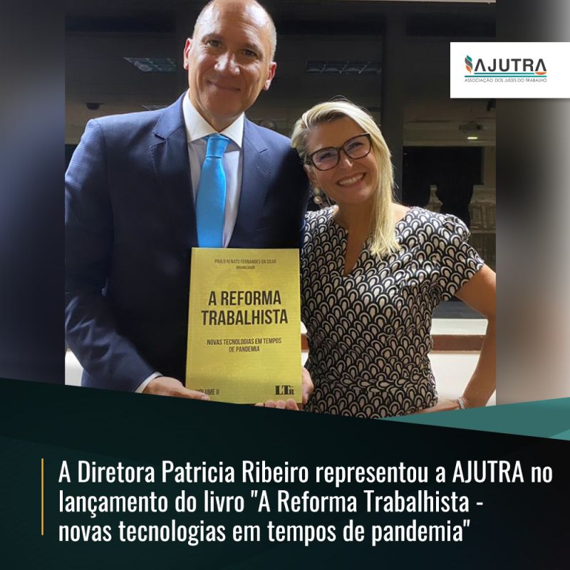 A AJUTRA parabeniza o Organizador, Dr. Paulo Renato, e todos os demais autores.