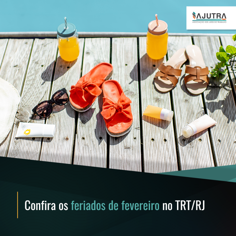 Confira os feriados de fevereiro no TRT/RJ 