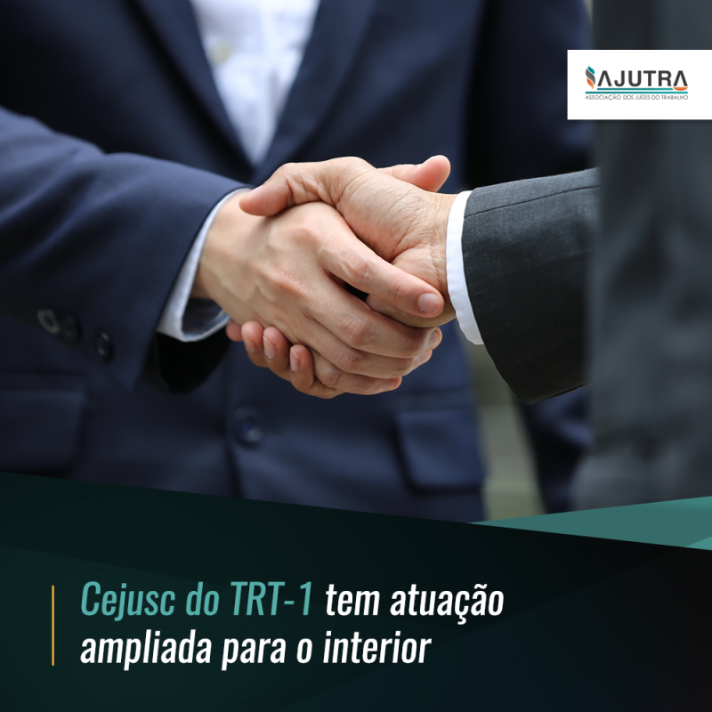 Cejusc do TRT-1 tem atuação ampliada para o interior