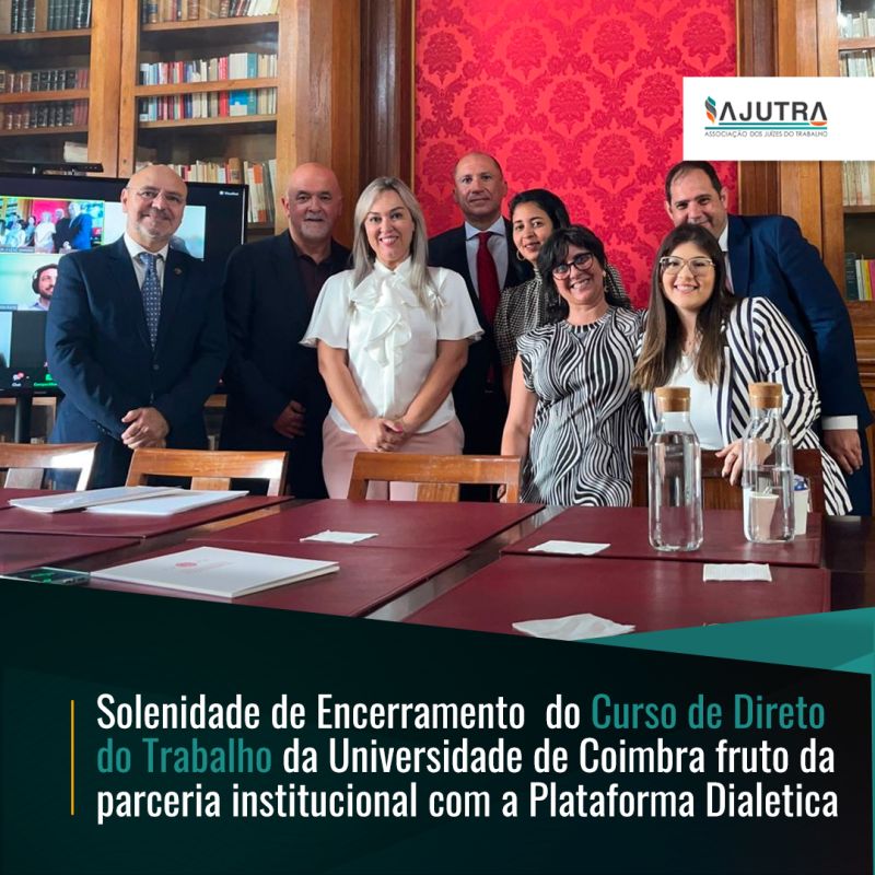 Solenidade de Encerramento  do Curso de Direto do Trabalho