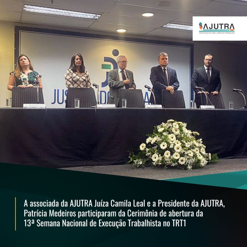 Justiça do Trabalho inicia Semana Nacional da Execução Trabalhista 2023 em todo o país