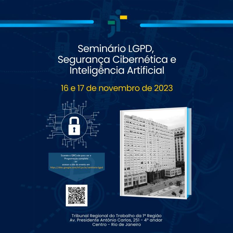 Seminário LGPD, segurança Cibernética e Inteligência Artificial