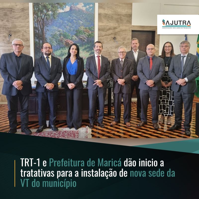 TRT-1 e Prefeitura de Maricá dão inicio a tratativas para a instalação de nova sede da VT do município