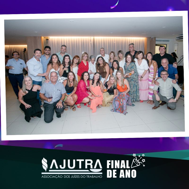 Confira as fotos da confraternização de final de ano da AJUTRA