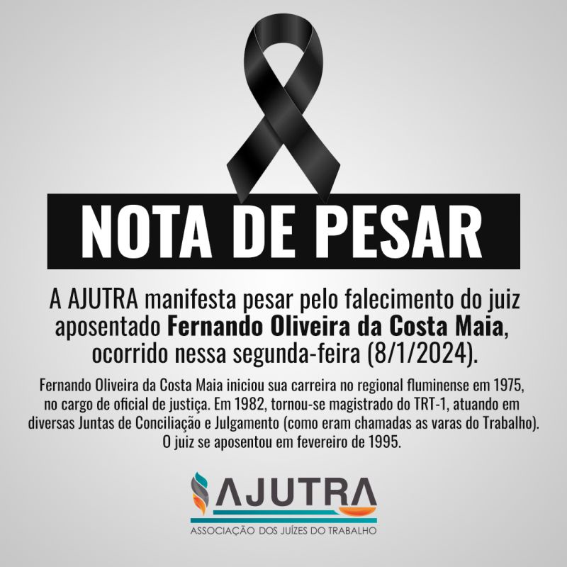 Nota de Pesar