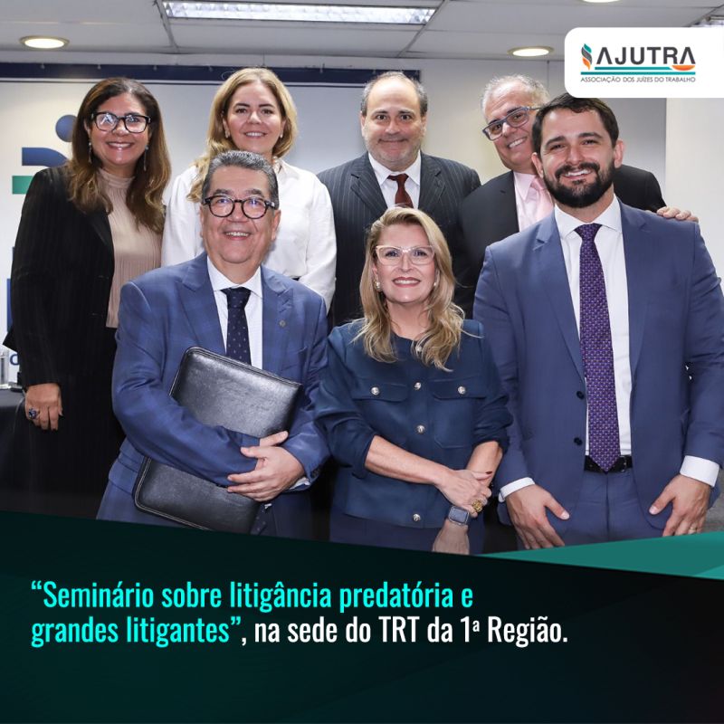 Confira as fotos do Seminário sobre litigância predatória e grandes litigantes