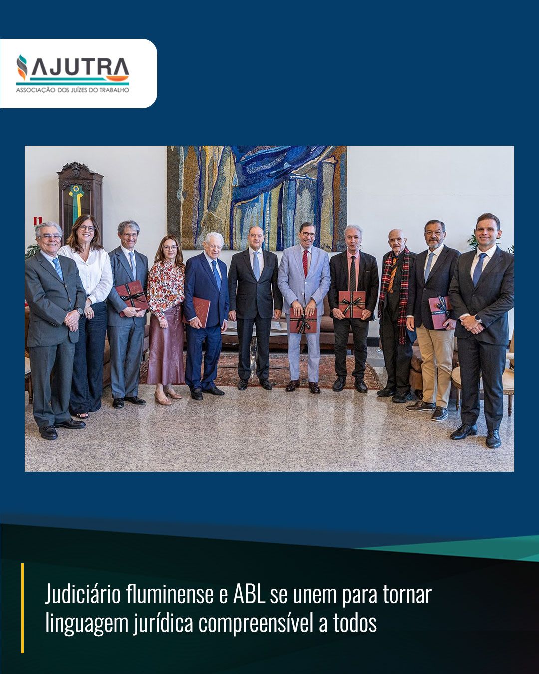 Judiciário fluminense e ABL se unem para tornar linguagem jurídica compreensível a todos