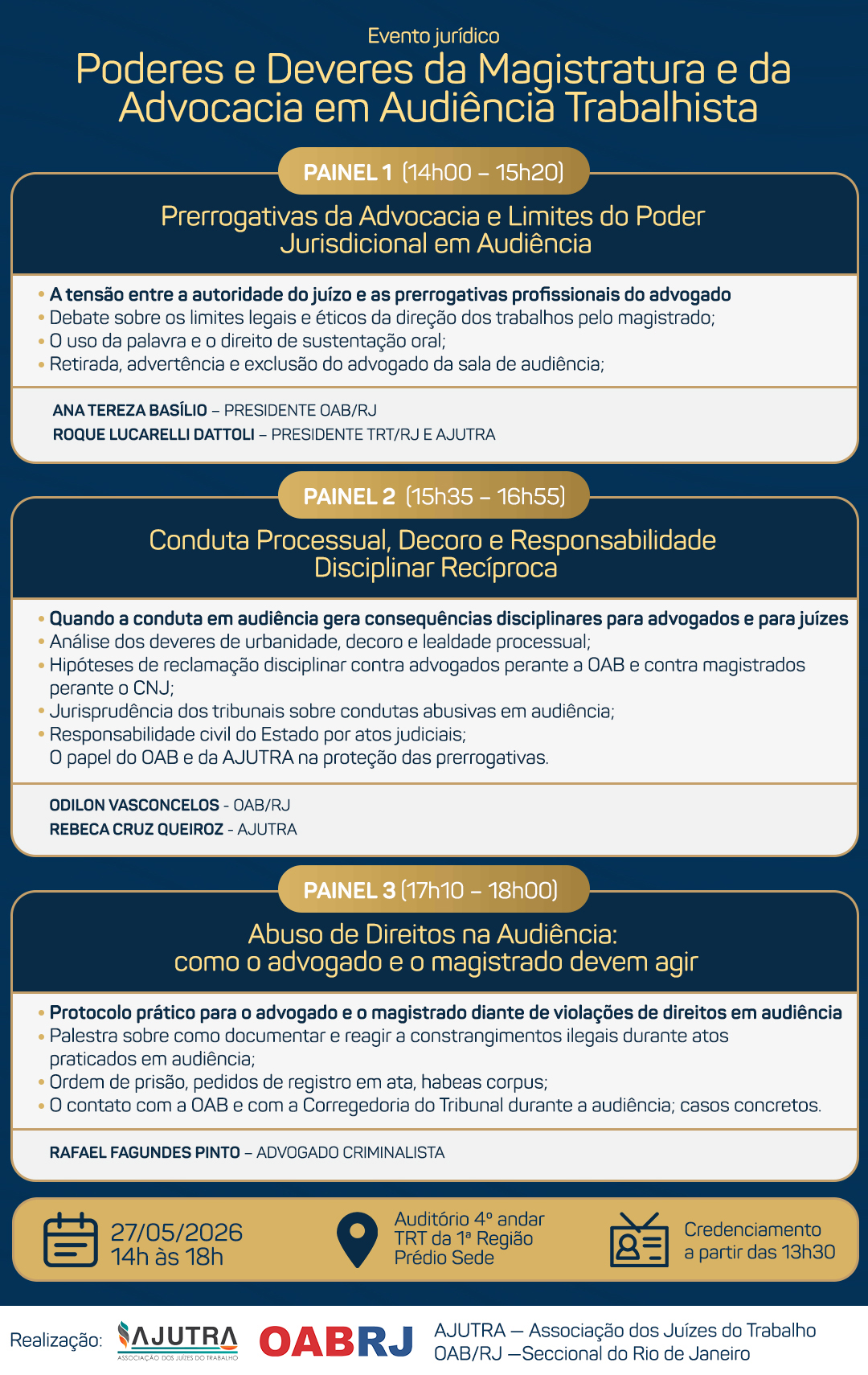 Poderes e Deveres da Magistratura